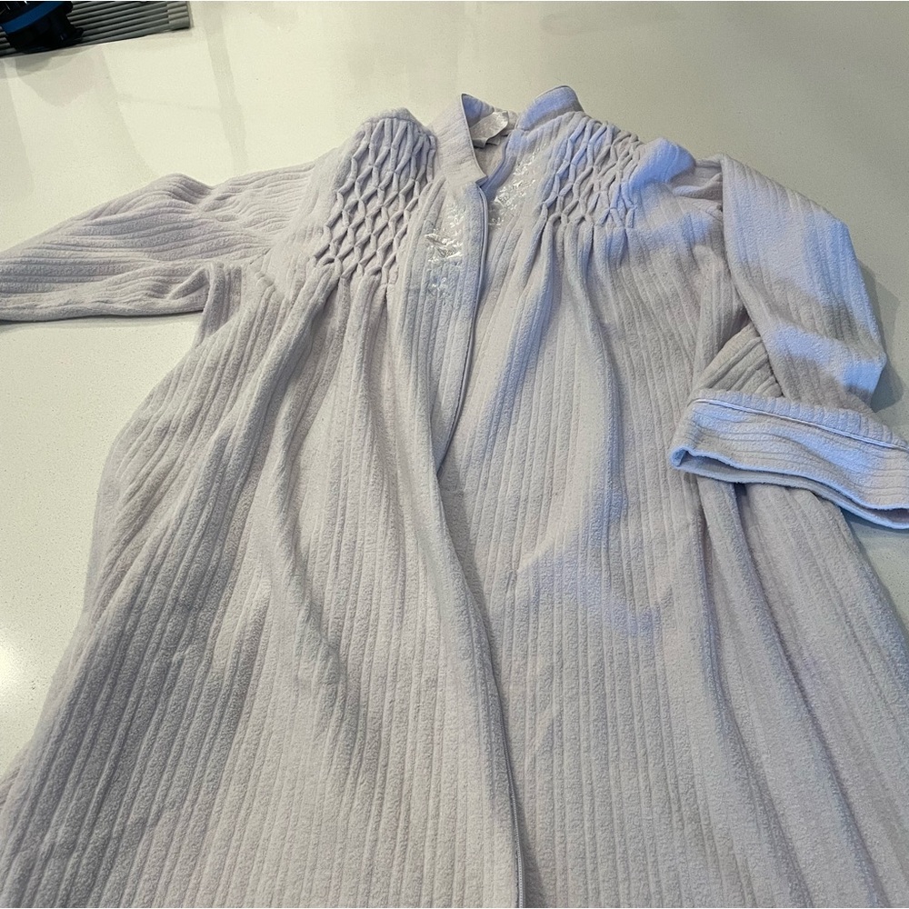 Knee length robe